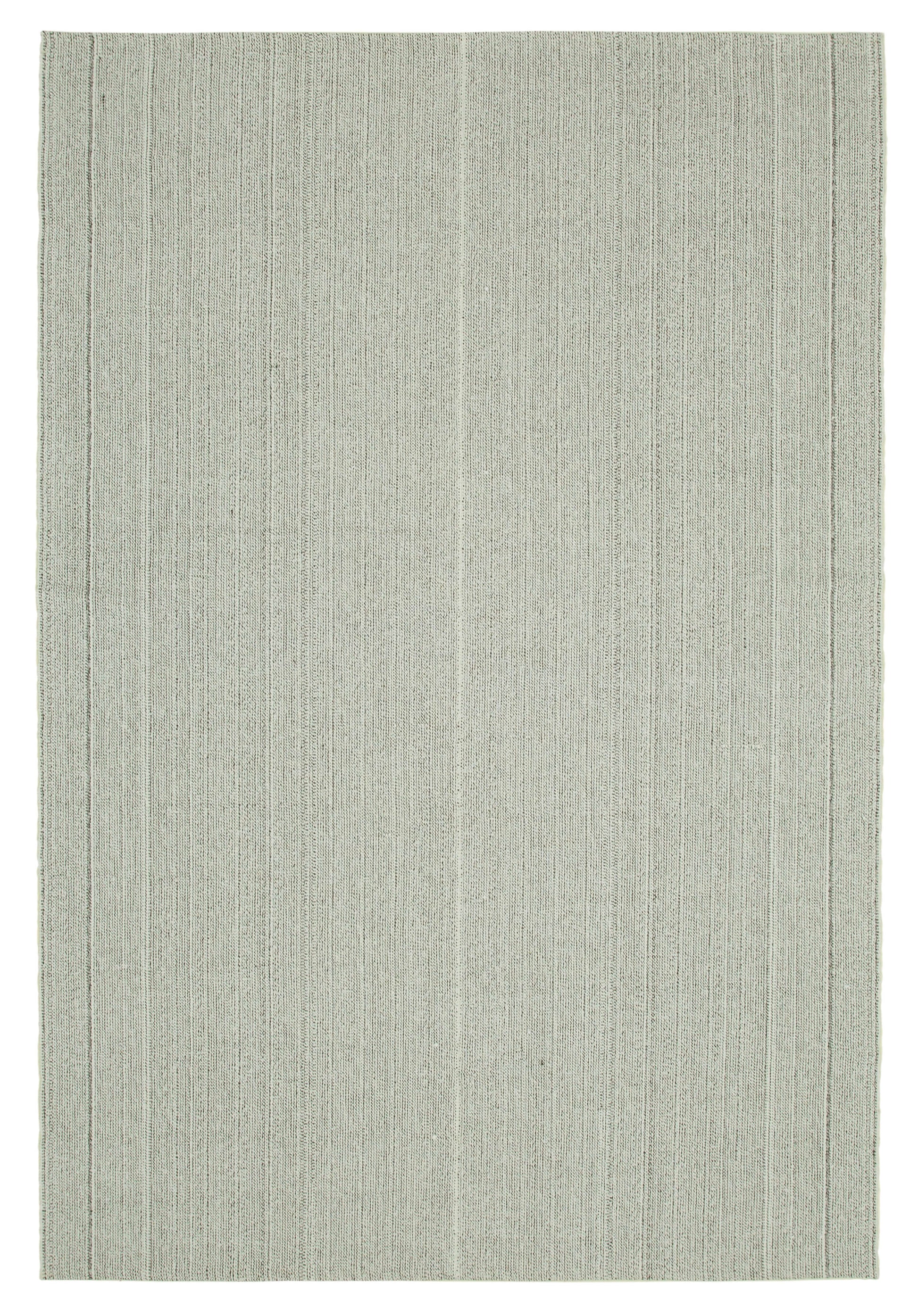 7x10 Beige Modern Kilim Rug - 36324