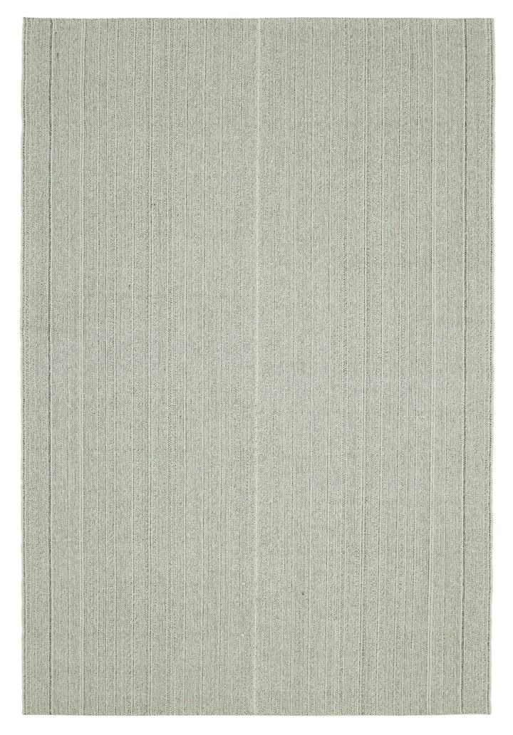 7x10 Beige Modern Kilim Rug - 36324
