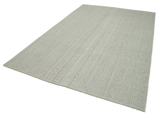 7x10 Beige Modern Kilim Rug - 36325