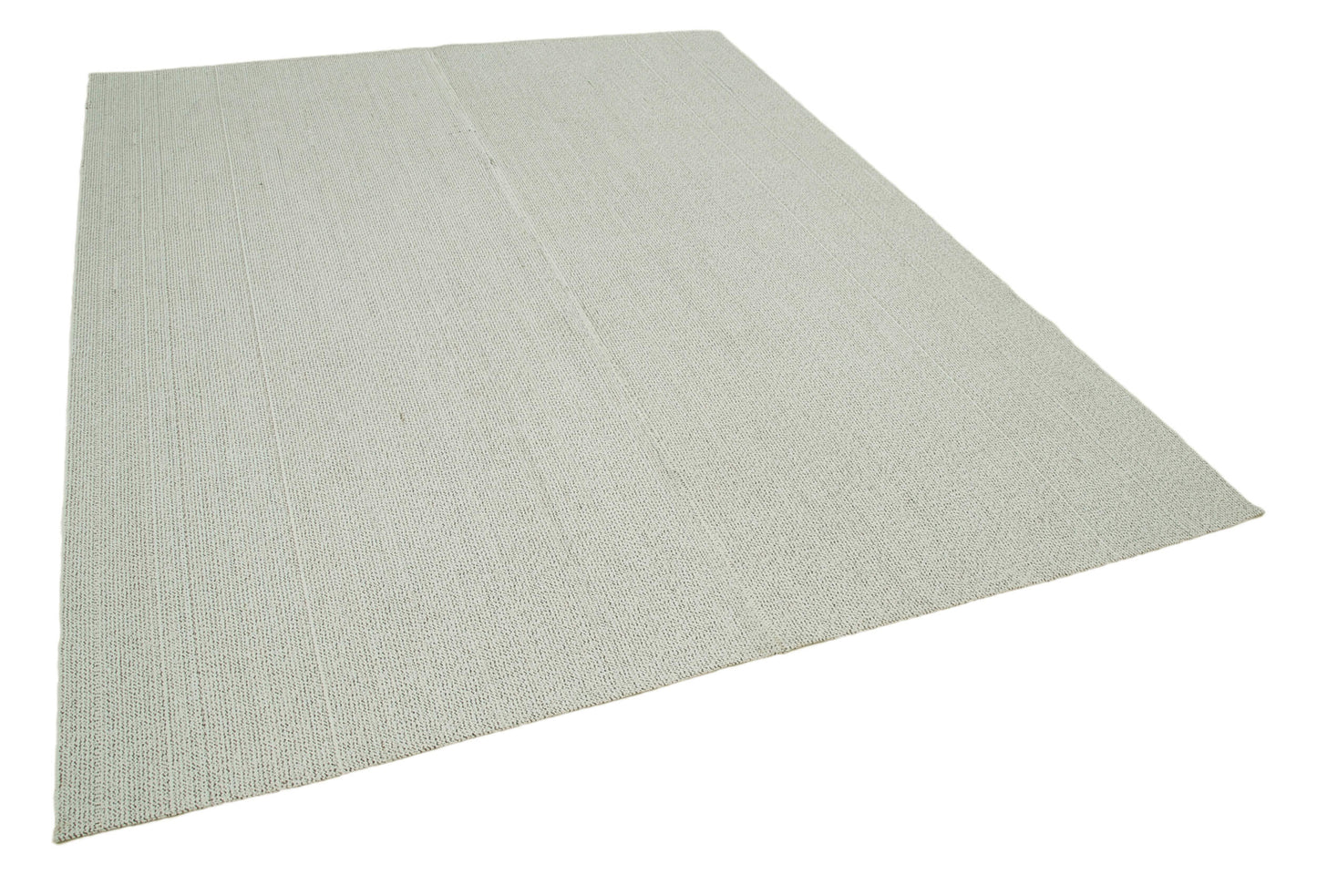 7x9 Beige Modern Kilim Rug - 36326