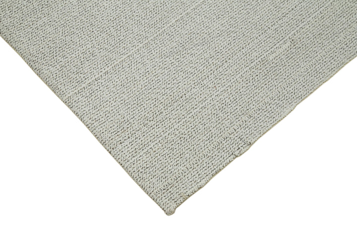7x9 Beige Modern Kilim Rug - 36326