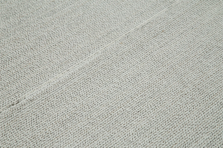 7x9 Beige Modern Kilim Rug - 36326