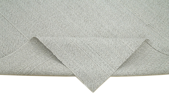 7x9 Beige Modern Kilim Rug - 36326