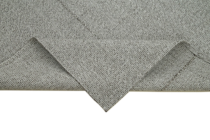 6x9 Grey Modern Kilim Rug - 36327