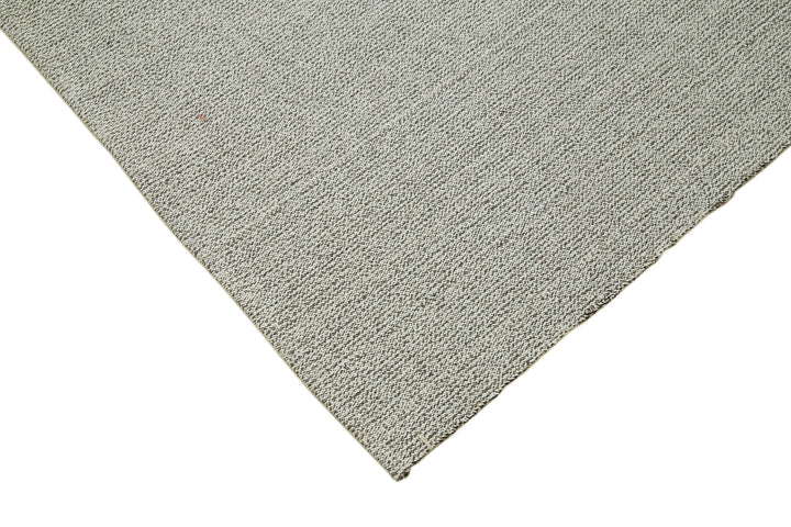 7x9 Grey Modern Kilim Rug - 36328