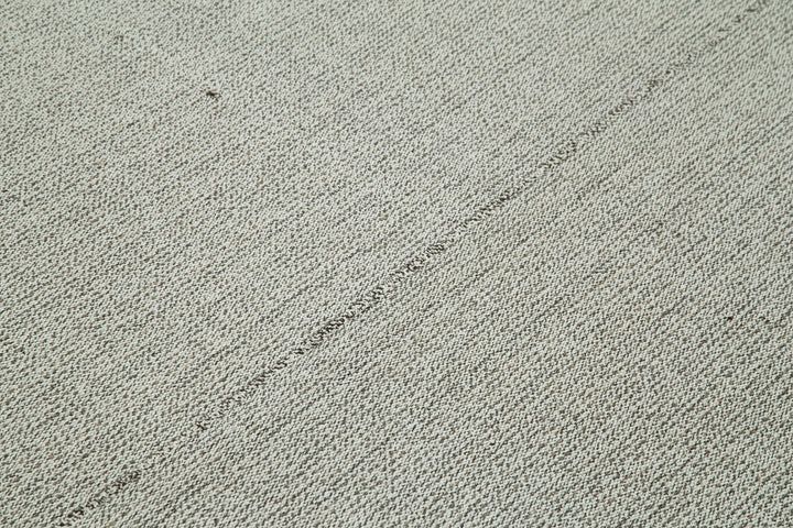 7x9 Grey Modern Kilim Rug - 36328