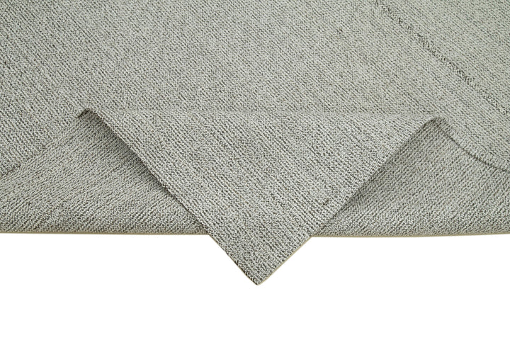 7x9 Grey Modern Kilim Rug - 36328