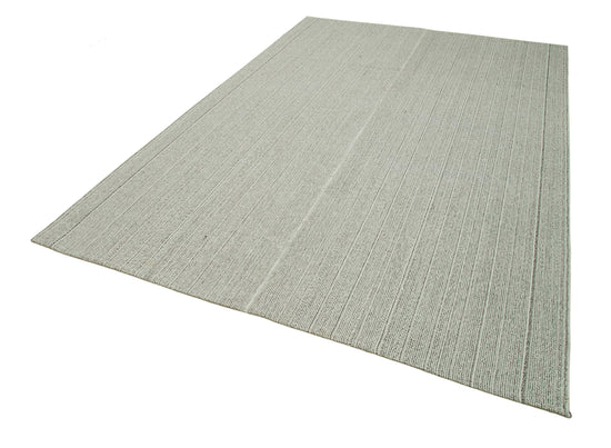 7x10 Beige Modern Kilim Rug - 36329