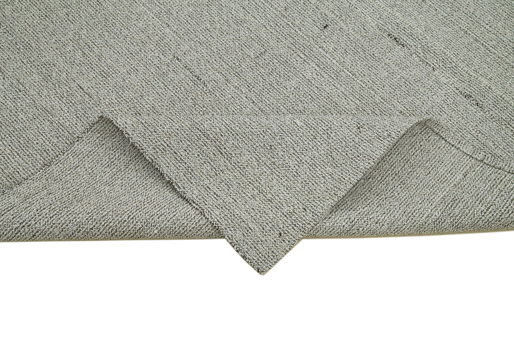 7x10 Grey Modern Kilim Rug - 36331