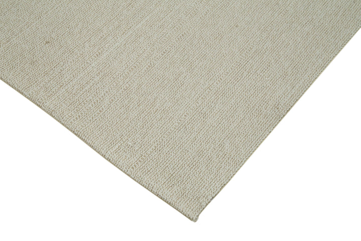 7x11 Beige Modern Kilim Rug - 36333