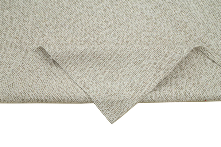 7x11 Beige Modern Kilim Rug - 36333