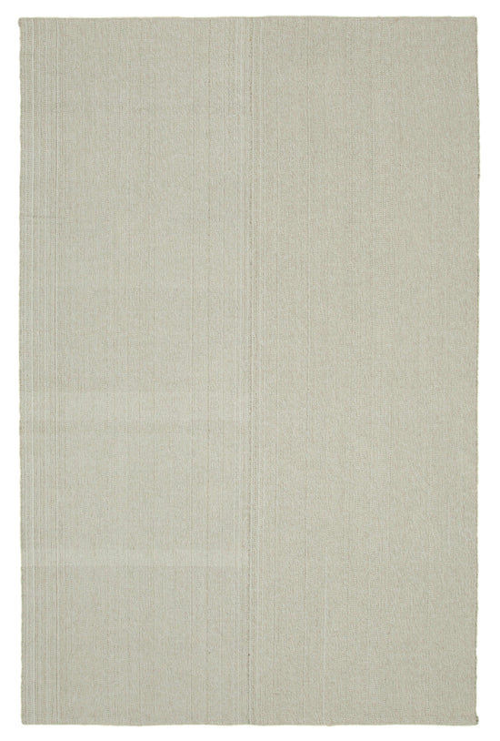 7x11 Beige Modern Kilim Rug - 36334