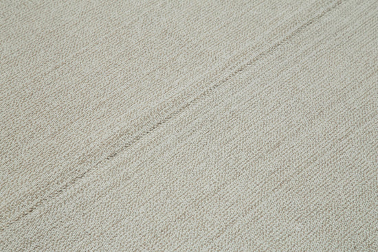 7x11 Beige Modern Kilim Rug - 36334