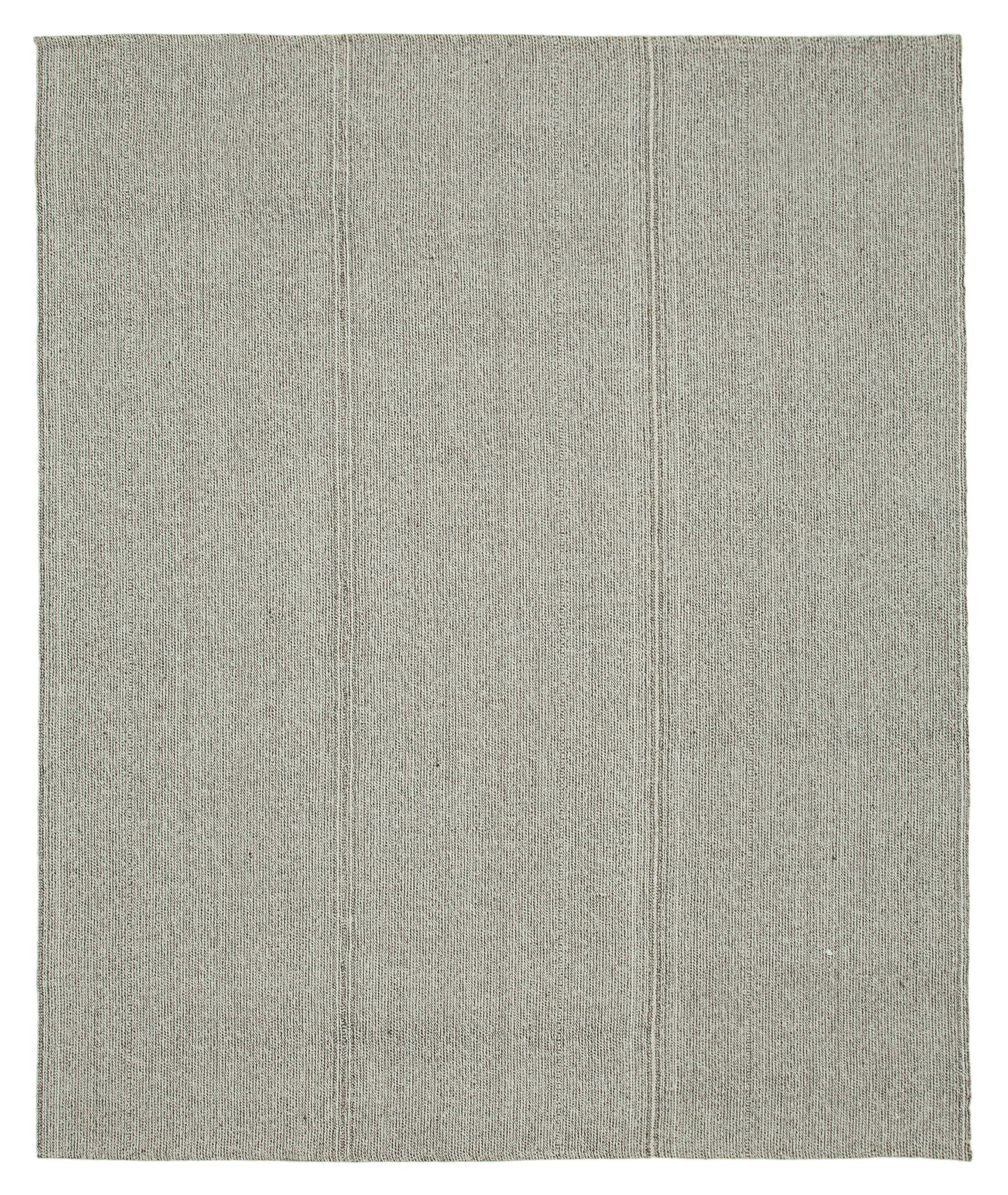 8x9 Grey Modern Kilim Rug - 36335