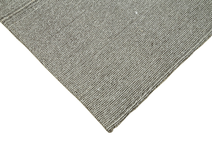 8x9 Grey Modern Kilim Rug - 36335
