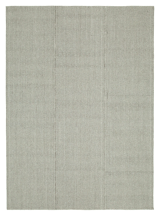 8x11 Grey Modern Kilim Rug - 36337