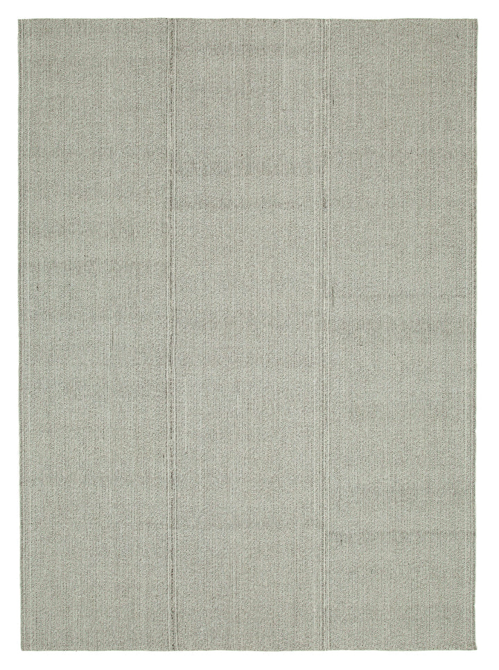 8x11 Grey Modern Kilim Rug - 36337