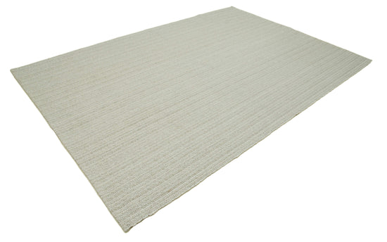 7x10 Beige Modern Kilim Rug - 36339