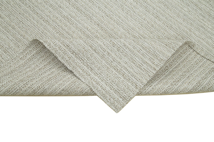 7x10 Beige Modern Kilim Rug - 36339