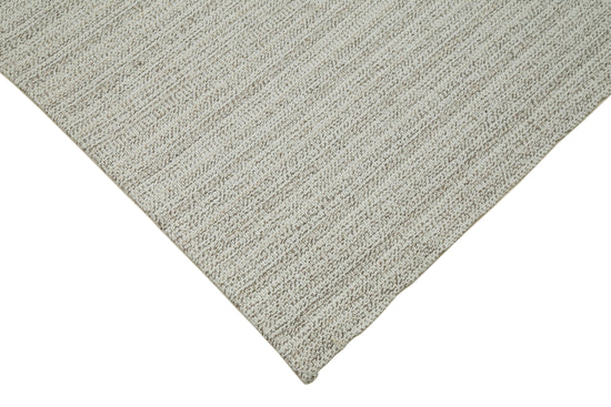 7x11 Beige Modern Kilim Rug - 36342