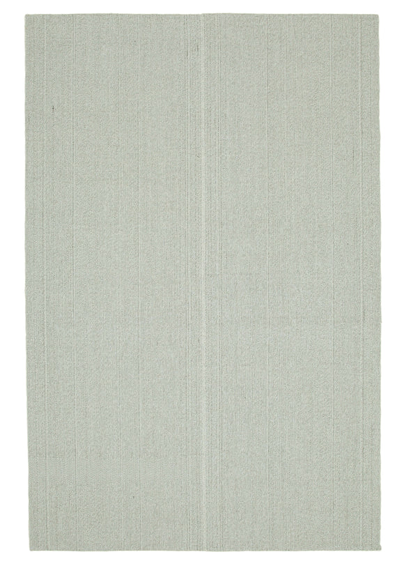 7x10 Beige Modern Kilim Rug - 36344