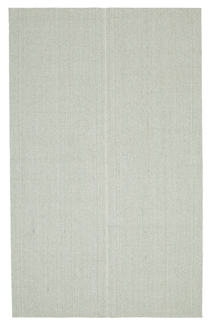 7x11 Beige Modern Kilim Rug - 36346