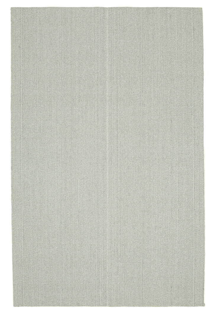7x10 Beige Modern Kilim Rug - 36347
