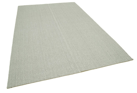 7x10 Beige Modern Kilim Rug - 36347