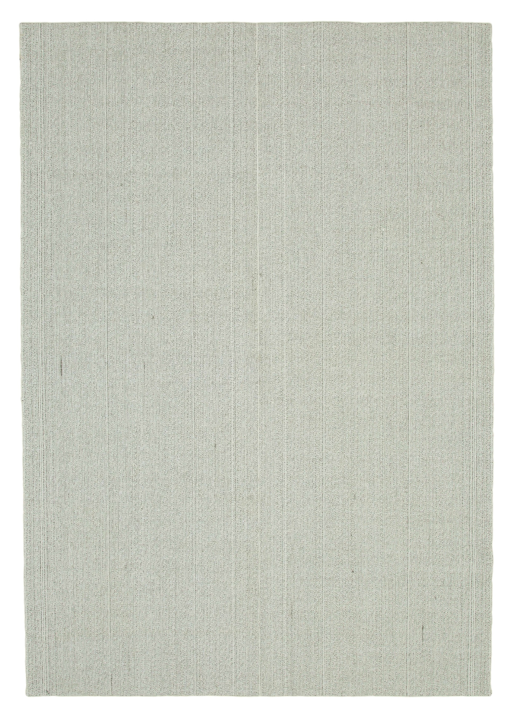 7x10 Beige Modern Kilim Rug - 36348