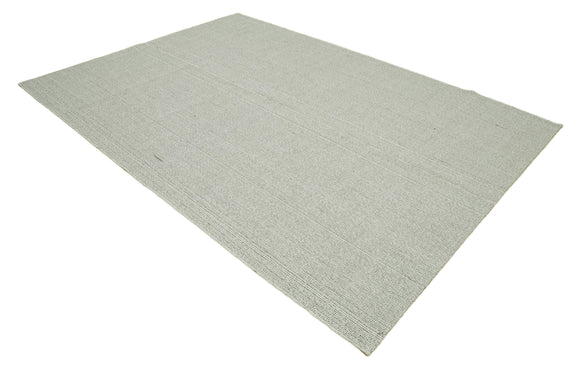 7x10 Beige Modern Kilim Rug - 36348