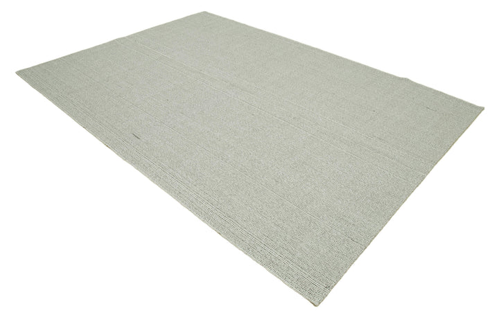 7x10 Beige Modern Kilim Rug - 36348