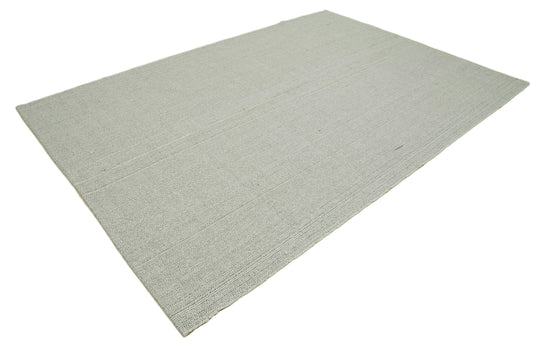 7x10 Beige Modern Kilim Rug - 36348