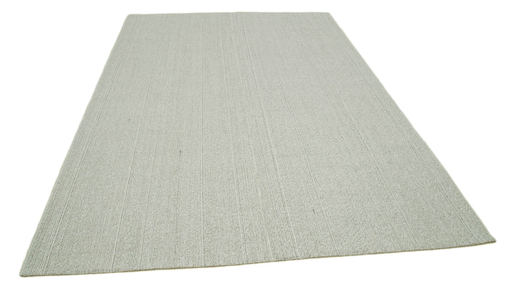 7x10 Beige Modern Kilim Rug - 36352