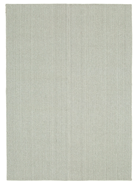 7x9 Beige Modern Kilim Rug - 36355