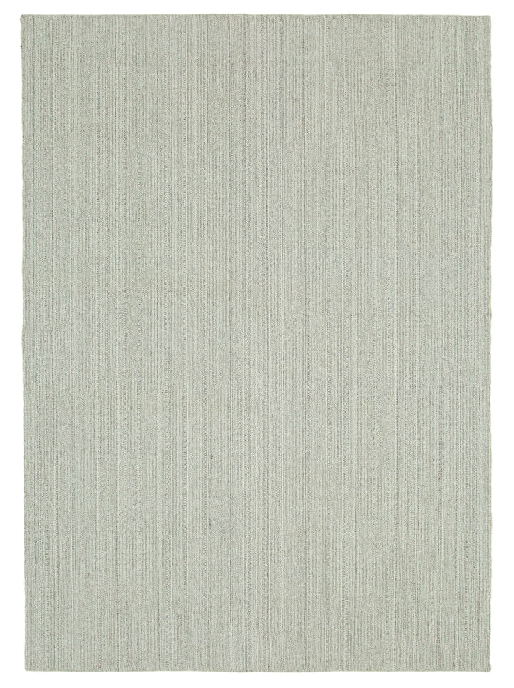 7x9 Beige Modern Kilim Rug - 36355