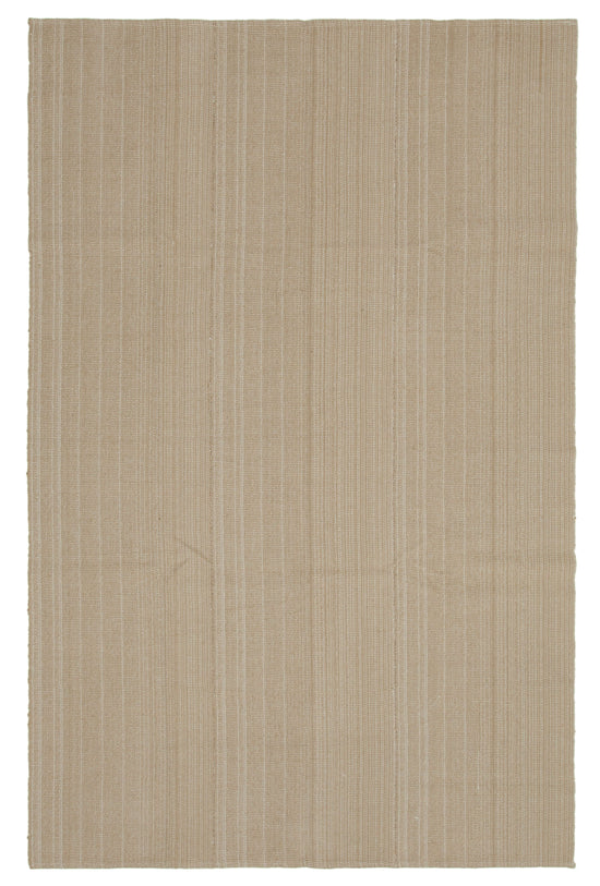 7x11 Brown Modern Kilim Rug - 36357