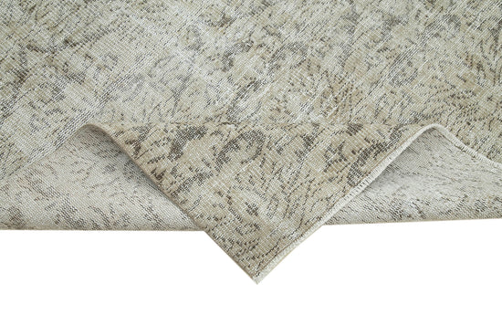 6x10 Beige Turkish Vintage Area Rug - 36646