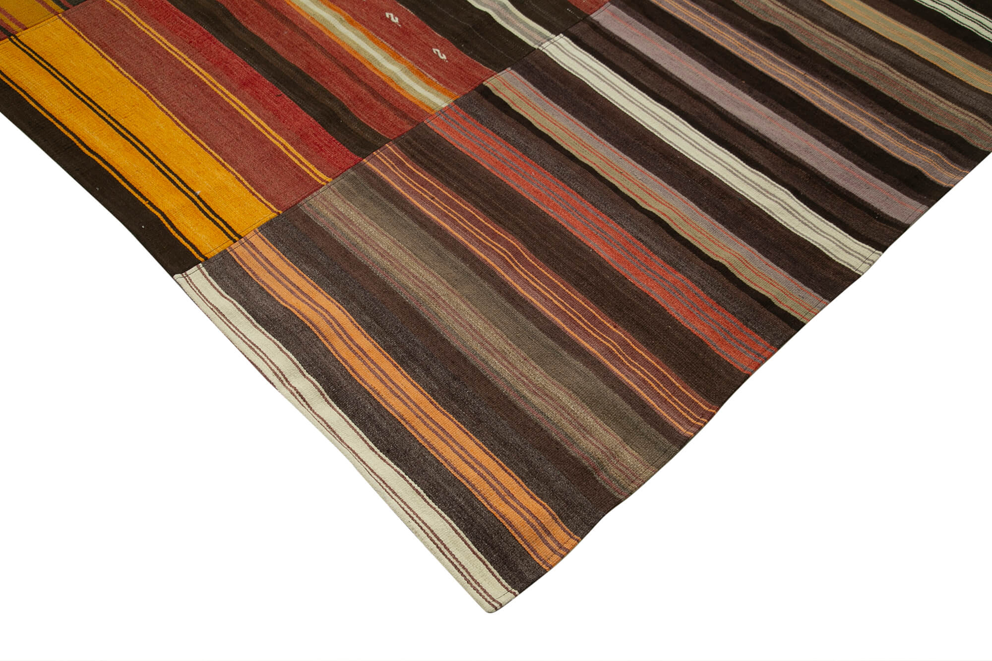 10x13 Multicolor Kilim Patchwork Rug - 36939