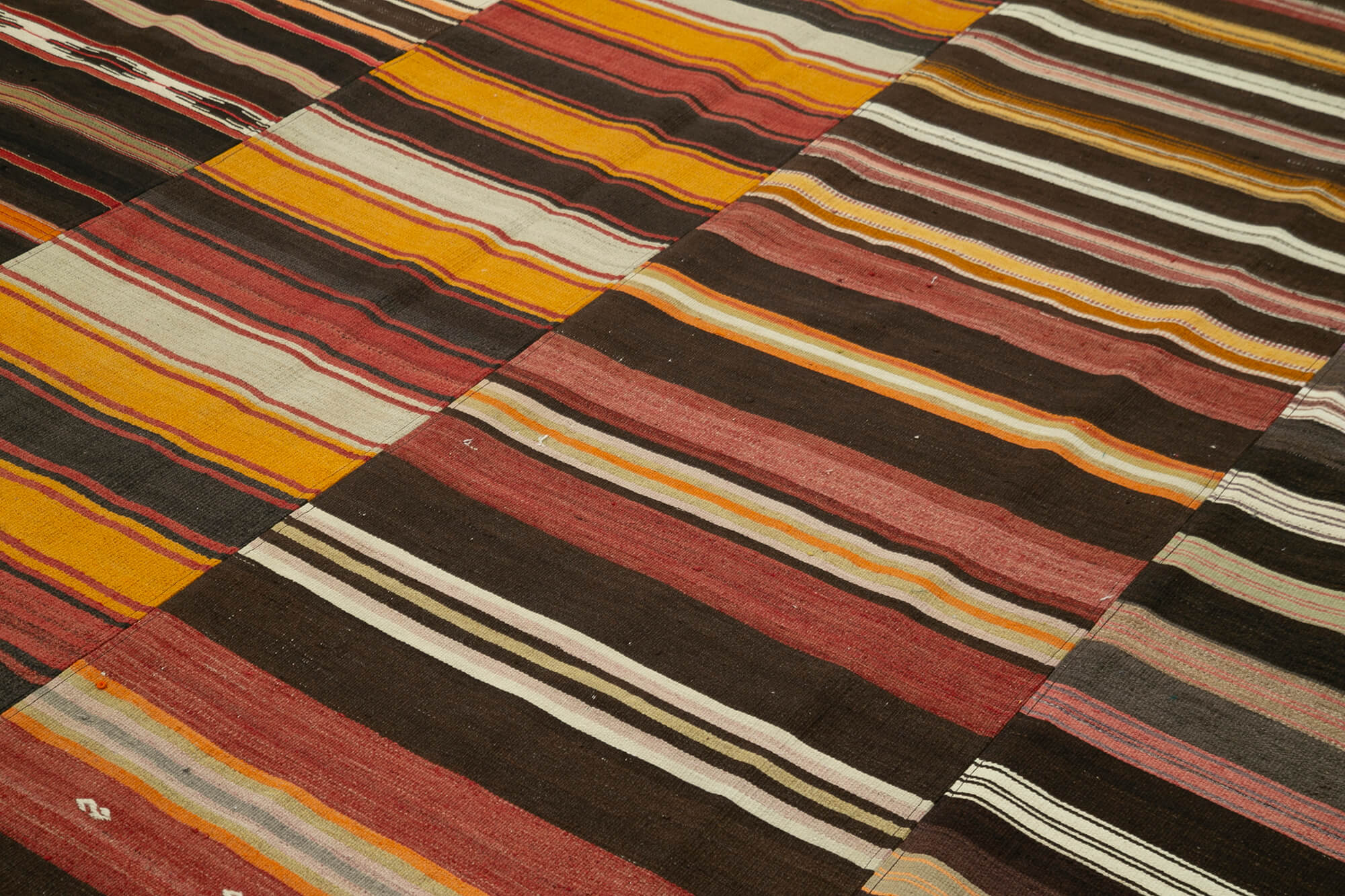 10x13 Multicolor Kilim Patchwork Rug - 36939