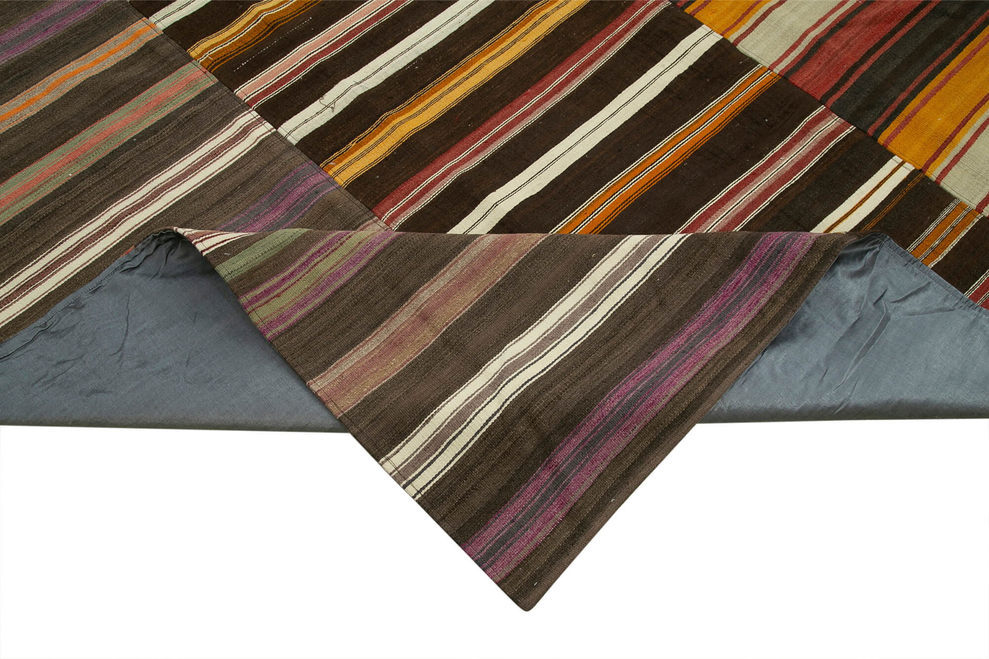 10x13 Multicolor Kilim Patchwork Rug - 36939