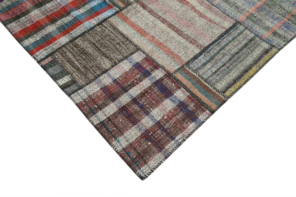 11x13 Multicolor Kilim Patchwork Rug - 36957