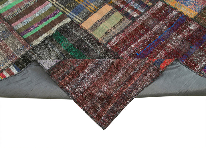 11x13 Multicolor Kilim Patchwork Rug - 36959