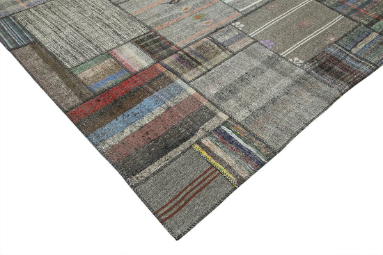11x13 Multicolor Kilim Patchwork Rug - 36960
