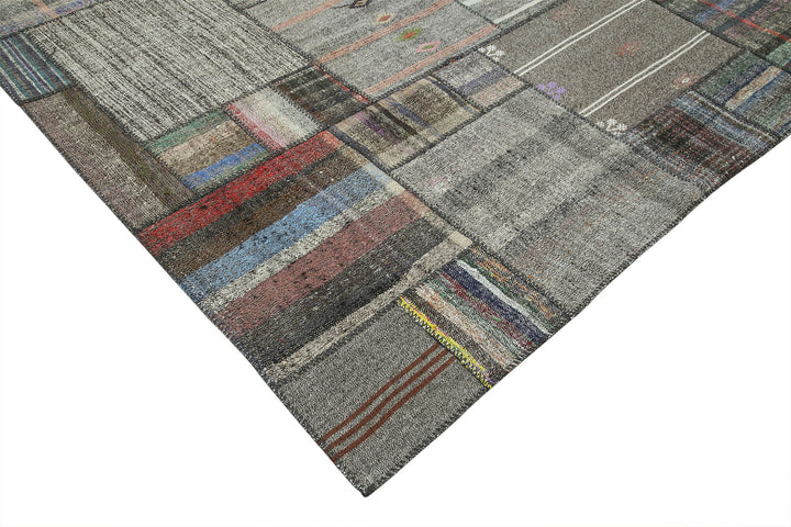 11x13 Multicolor Kilim Patchwork Rug - 36960