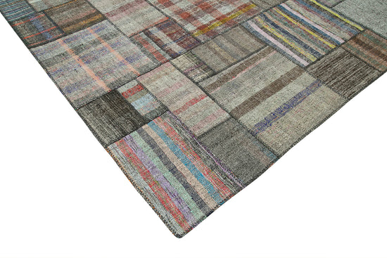 11x13 Multicolor Kilim Patchwork Rug - 36962
