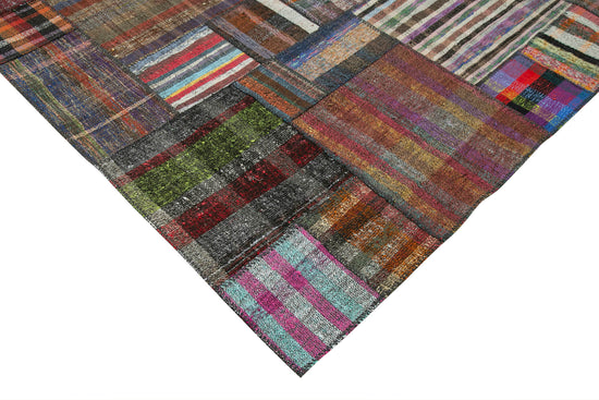 11x13 Multicolor Kilim Patchwork Rug - 36963