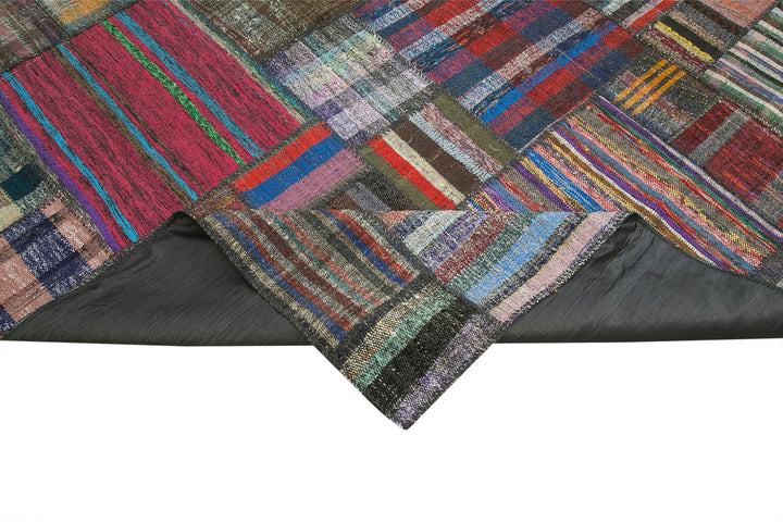 11x13 Multicolor Kilim Patchwork Rug - 36963