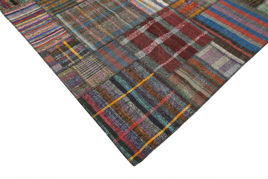 11x13 Multicolor Kilim Patchwork Rug - 36965