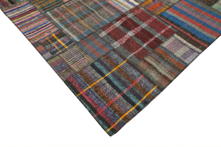 11x13 Multicolor Kilim Patchwork Rug - 36965