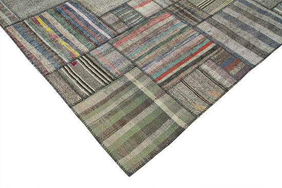 11x13 Multicolor Kilim Patchwork Rug - 36968